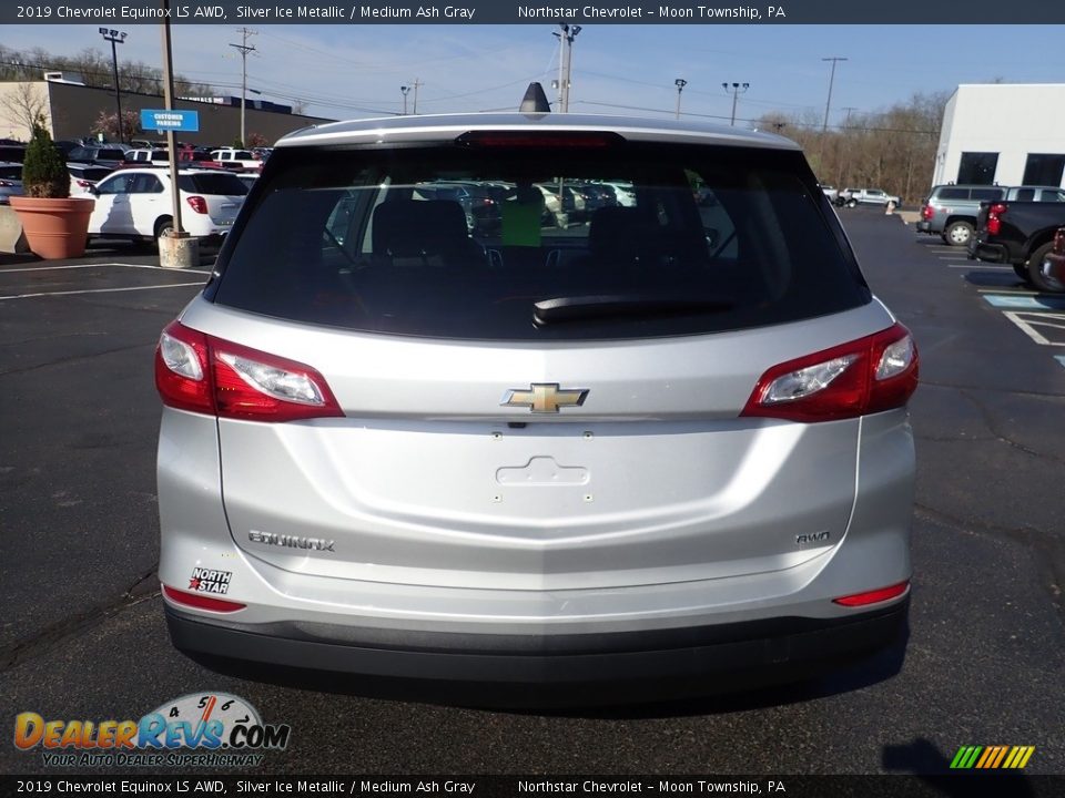 2019 Chevrolet Equinox LS AWD Silver Ice Metallic / Medium Ash Gray Photo #6