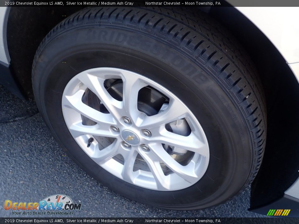 2019 Chevrolet Equinox LS AWD Silver Ice Metallic / Medium Ash Gray Photo #14