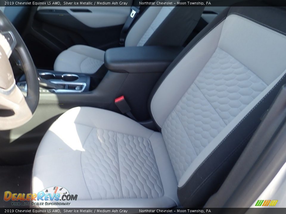 2019 Chevrolet Equinox LS AWD Silver Ice Metallic / Medium Ash Gray Photo #19