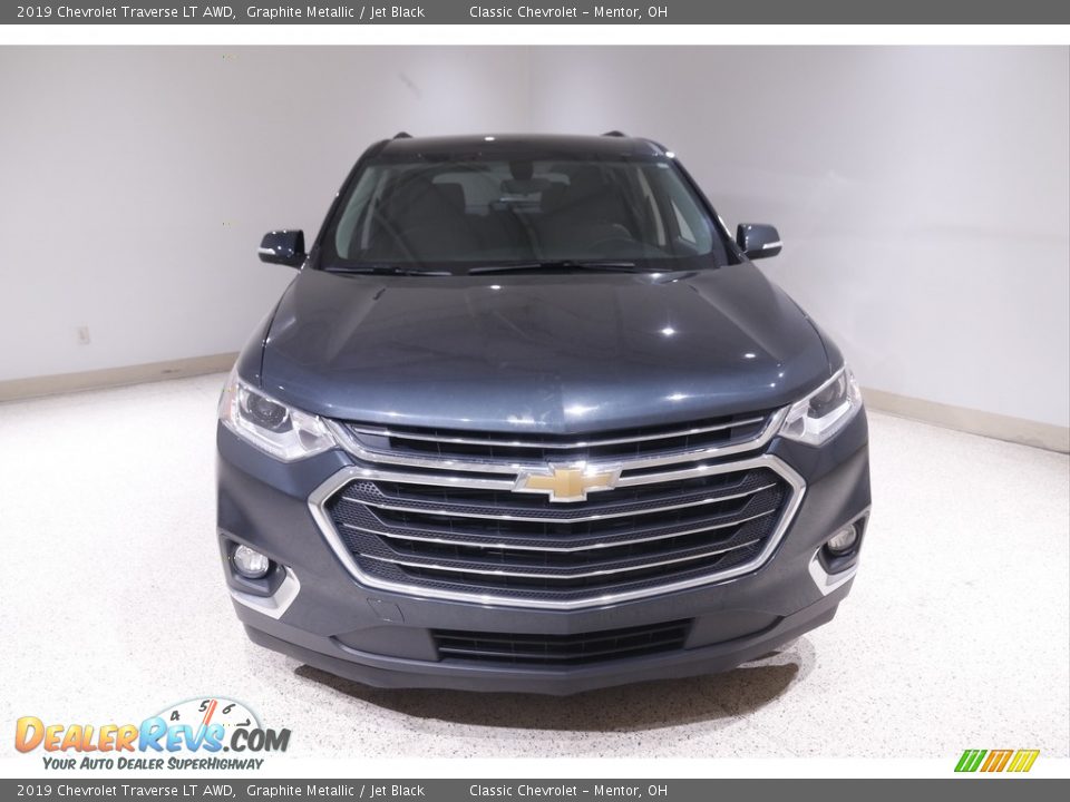 2019 Chevrolet Traverse LT AWD Graphite Metallic / Jet Black Photo #2