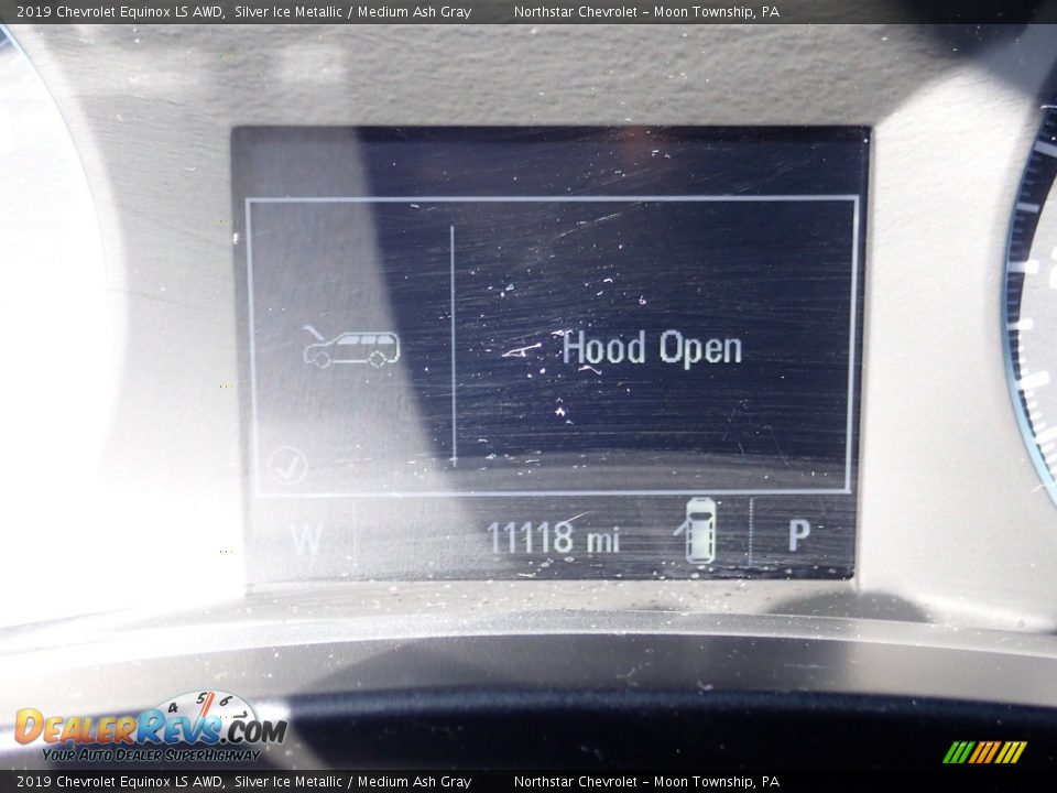 2019 Chevrolet Equinox LS AWD Silver Ice Metallic / Medium Ash Gray Photo #28