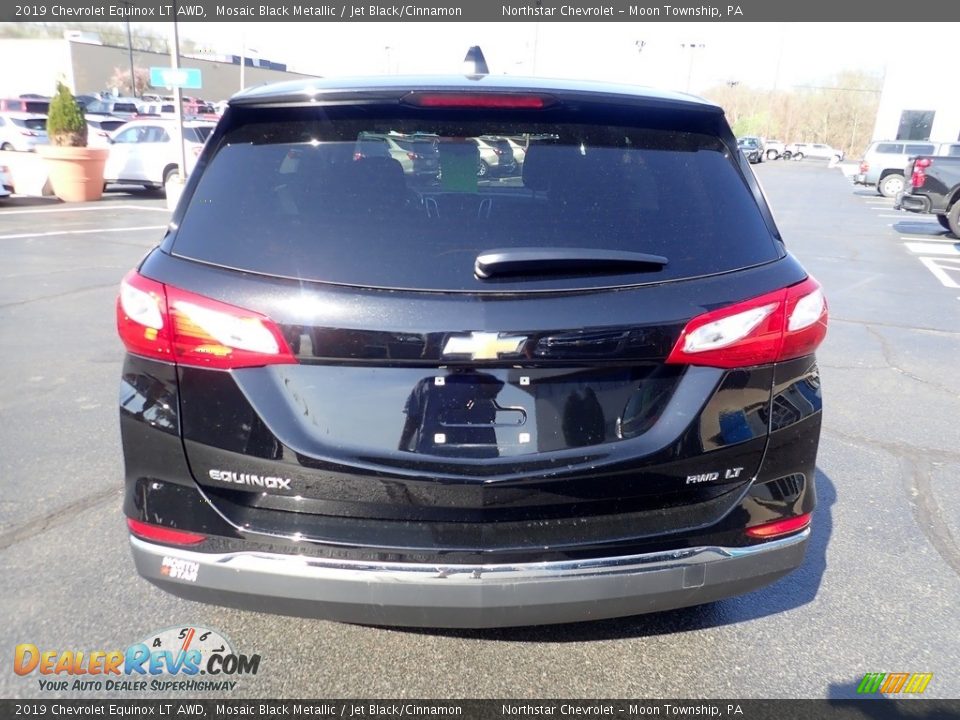 2019 Chevrolet Equinox LT AWD Mosaic Black Metallic / Jet Black/Cinnamon Photo #6