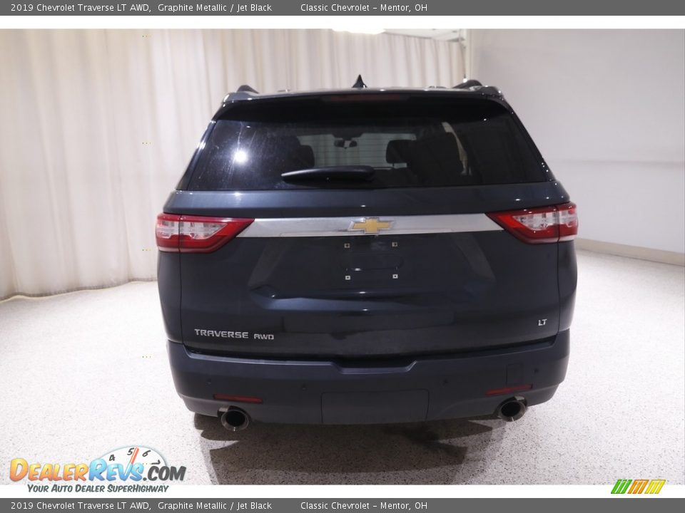 2019 Chevrolet Traverse LT AWD Graphite Metallic / Jet Black Photo #19