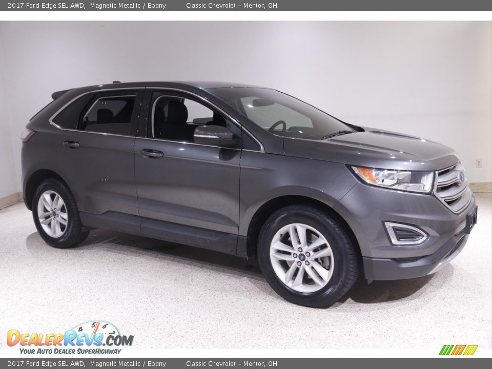 2017 Ford Edge SEL AWD Magnetic Metallic / Ebony Photo #1