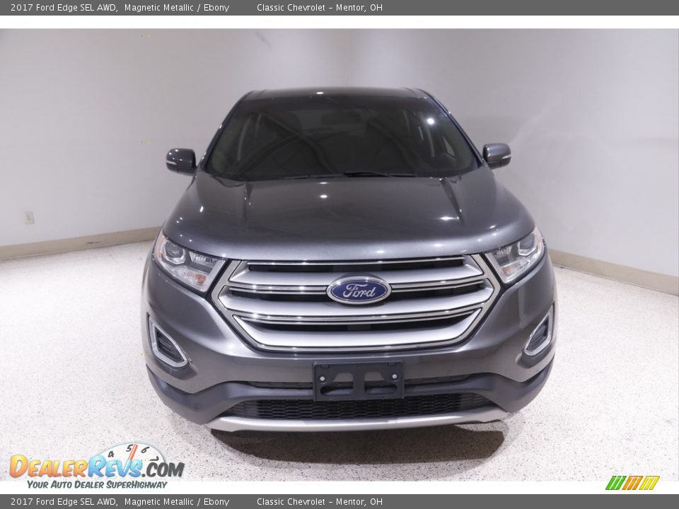 2017 Ford Edge SEL AWD Magnetic Metallic / Ebony Photo #2