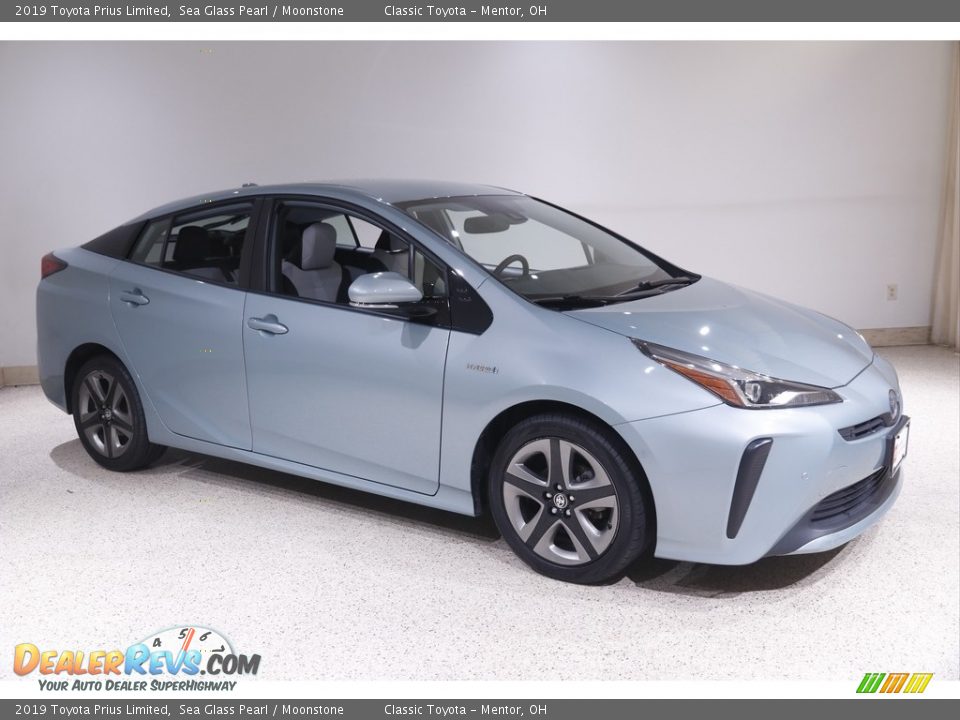2019 Toyota Prius Limited Sea Glass Pearl / Moonstone Photo #1