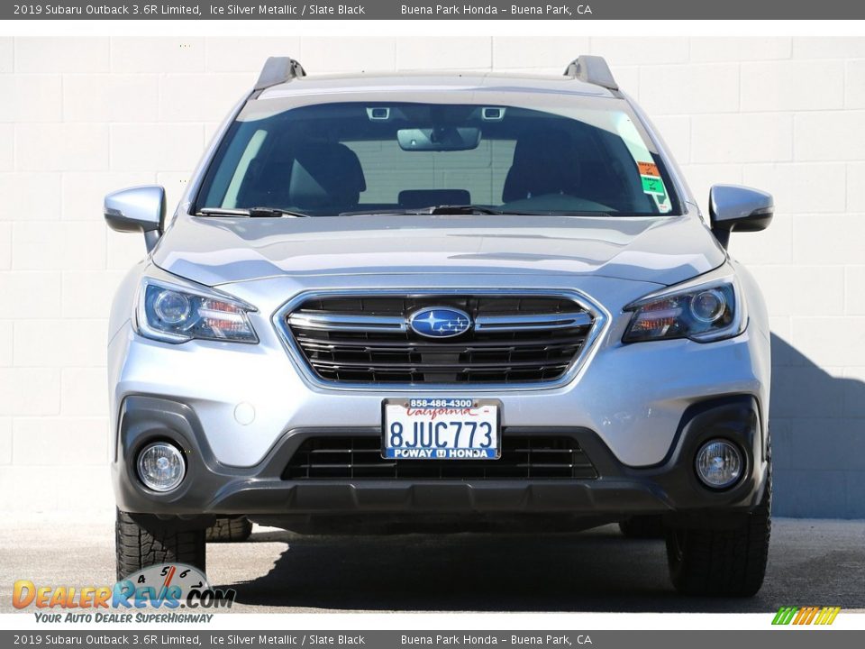 2019 Subaru Outback 3.6R Limited Ice Silver Metallic / Slate Black Photo #3