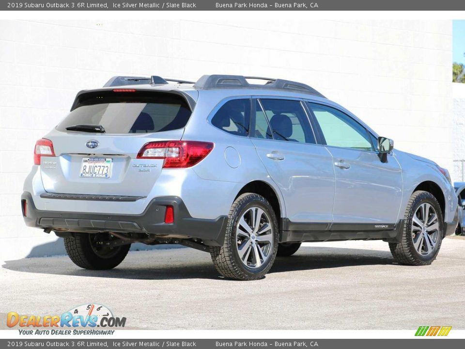 2019 Subaru Outback 3.6R Limited Ice Silver Metallic / Slate Black Photo #5