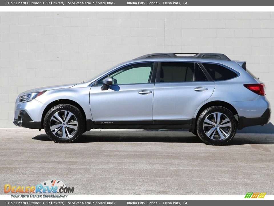 2019 Subaru Outback 3.6R Limited Ice Silver Metallic / Slate Black Photo #9