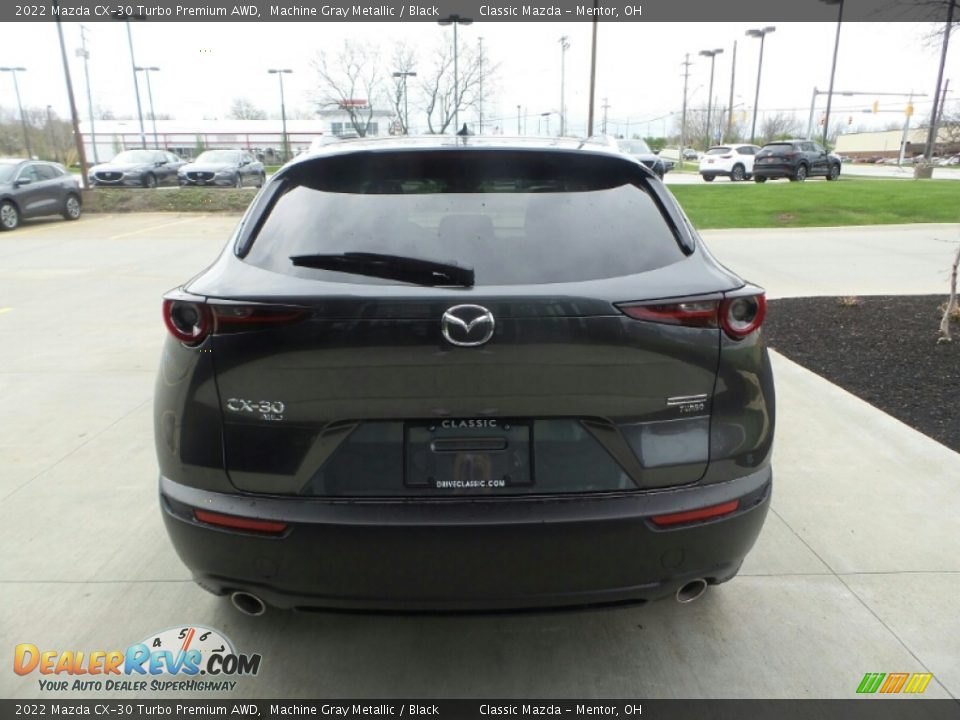 2022 Mazda CX-30 Turbo Premium AWD Machine Gray Metallic / Black Photo #5