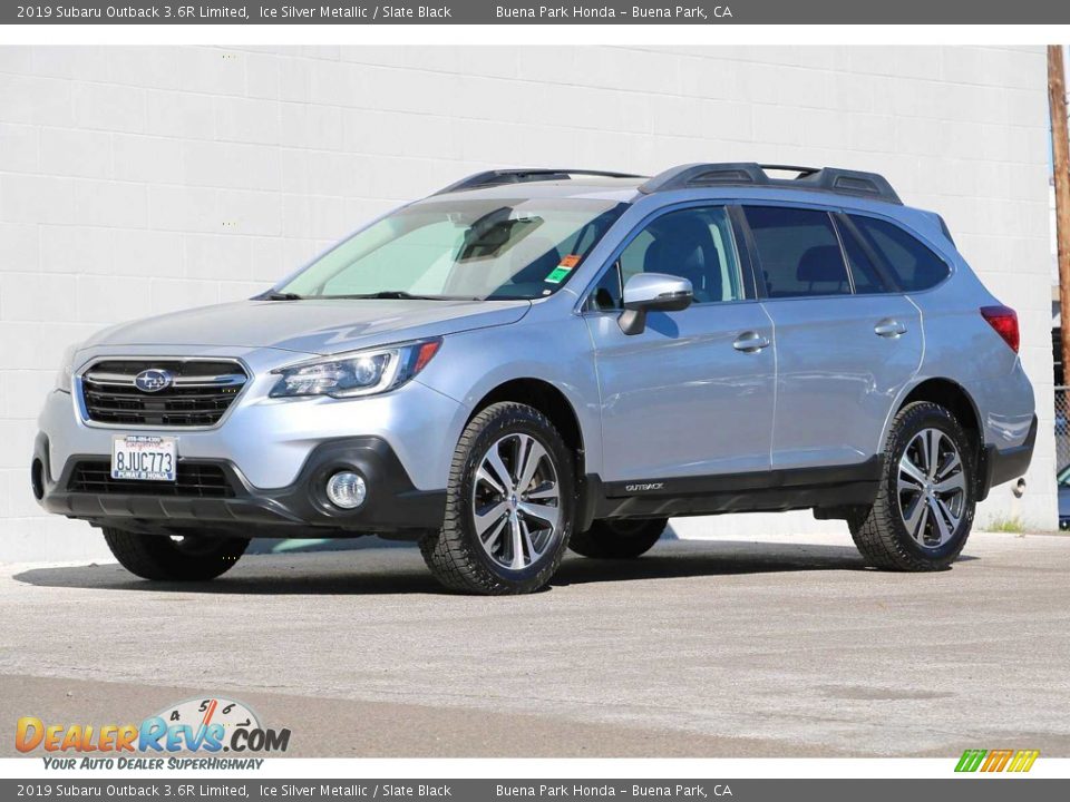 2019 Subaru Outback 3.6R Limited Ice Silver Metallic / Slate Black Photo #10