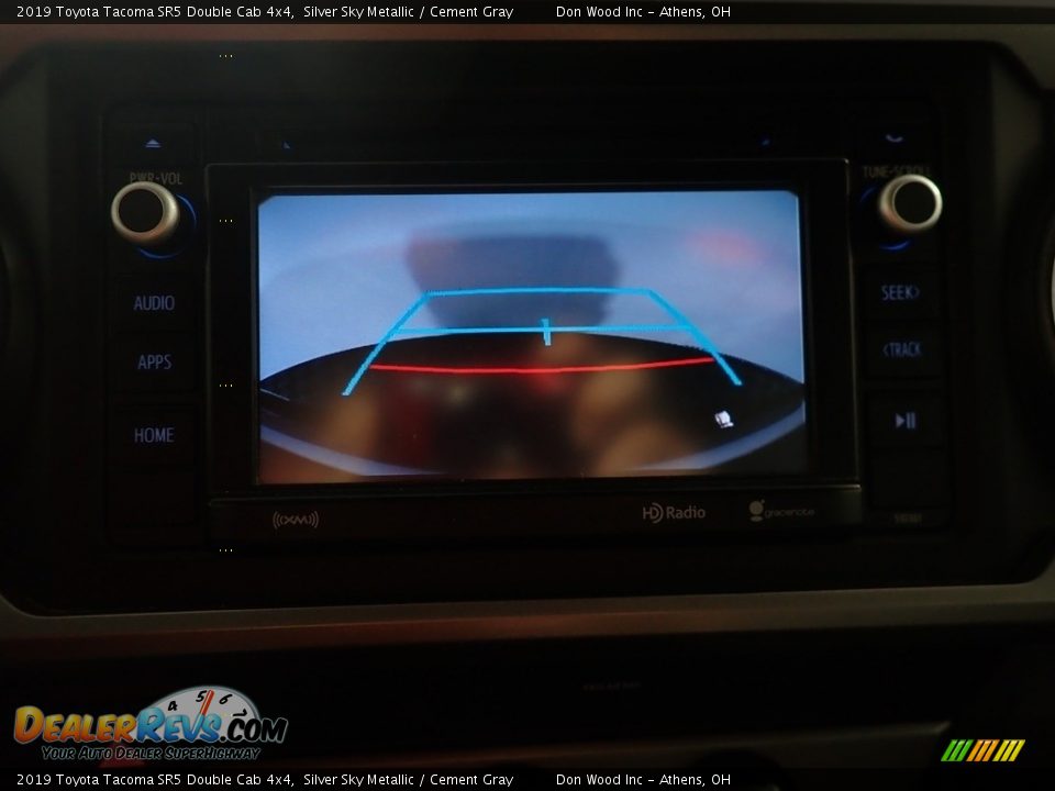 2019 Toyota Tacoma SR5 Double Cab 4x4 Silver Sky Metallic / Cement Gray Photo #2