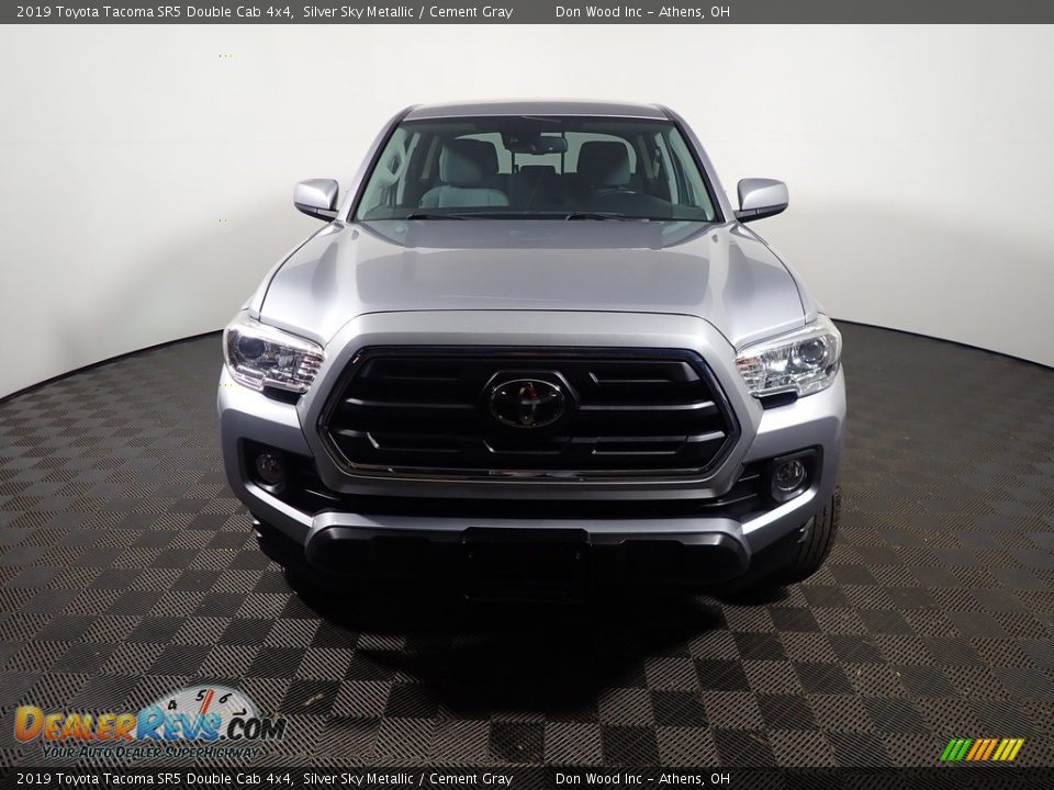 2019 Toyota Tacoma SR5 Double Cab 4x4 Silver Sky Metallic / Cement Gray Photo #5