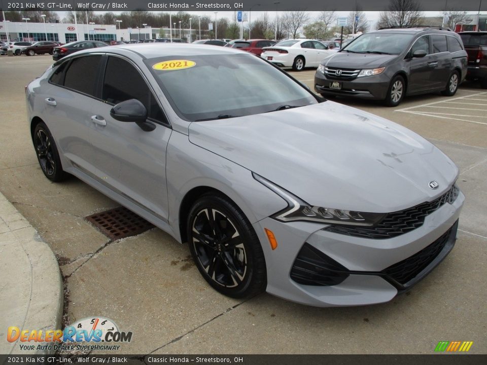 Wolf Gray 2021 Kia K5 GT-Line Photo #4