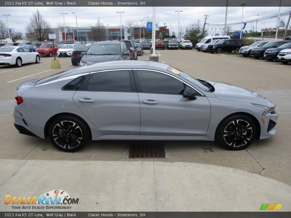 Wolf Gray 2021 Kia K5 GT-Line Photo #5