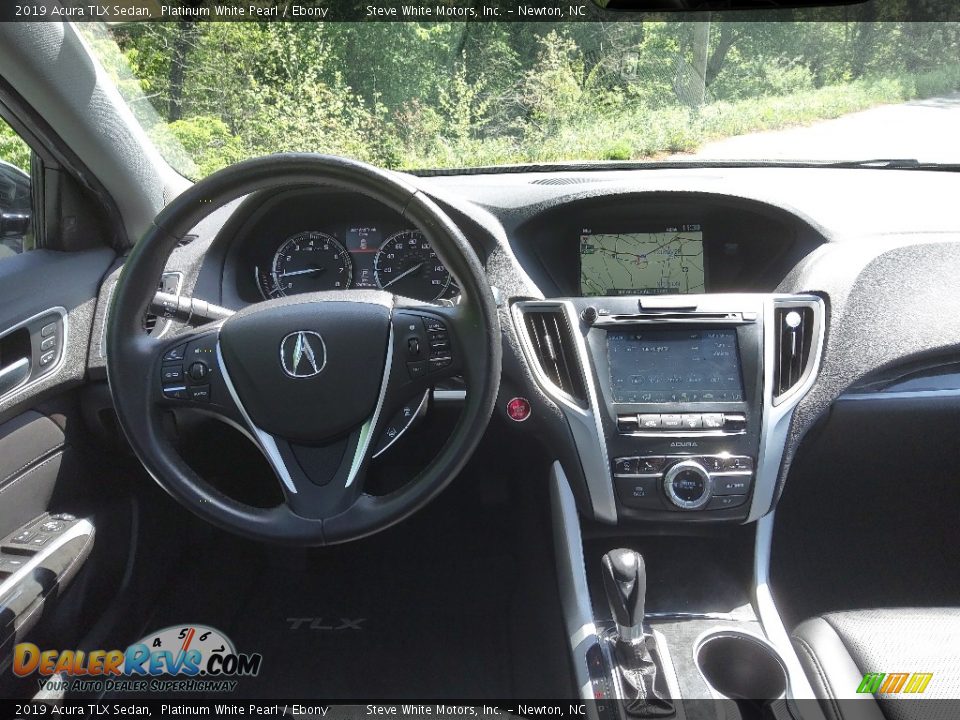 2019 Acura TLX Sedan Platinum White Pearl / Ebony Photo #18