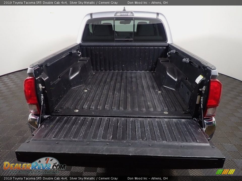 2019 Toyota Tacoma SR5 Double Cab 4x4 Silver Sky Metallic / Cement Gray Photo #14