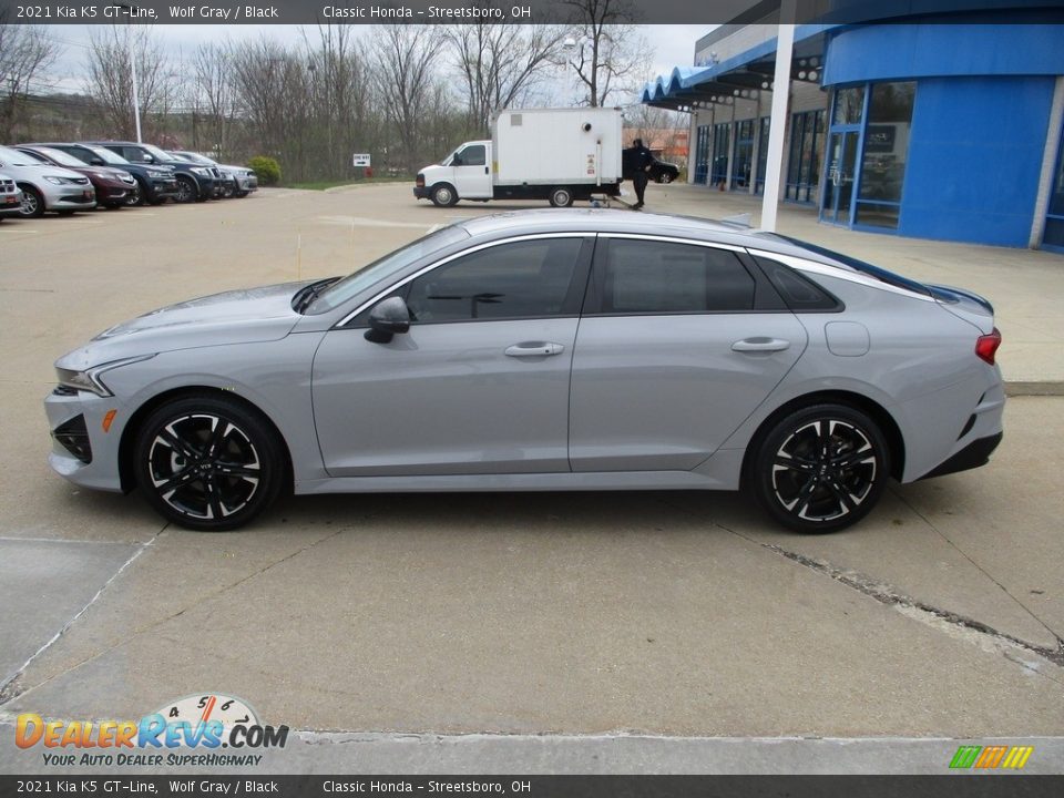 Wolf Gray 2021 Kia K5 GT-Line Photo #11