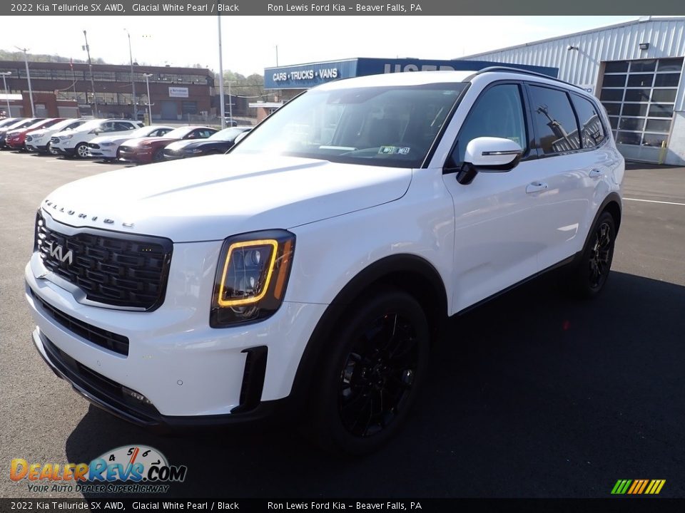 2022 Kia Telluride SX AWD Glacial White Pearl / Black Photo #4