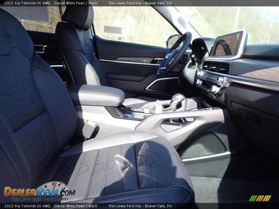 2022 Kia Telluride SX AWD Glacial White Pearl / Black Photo #10