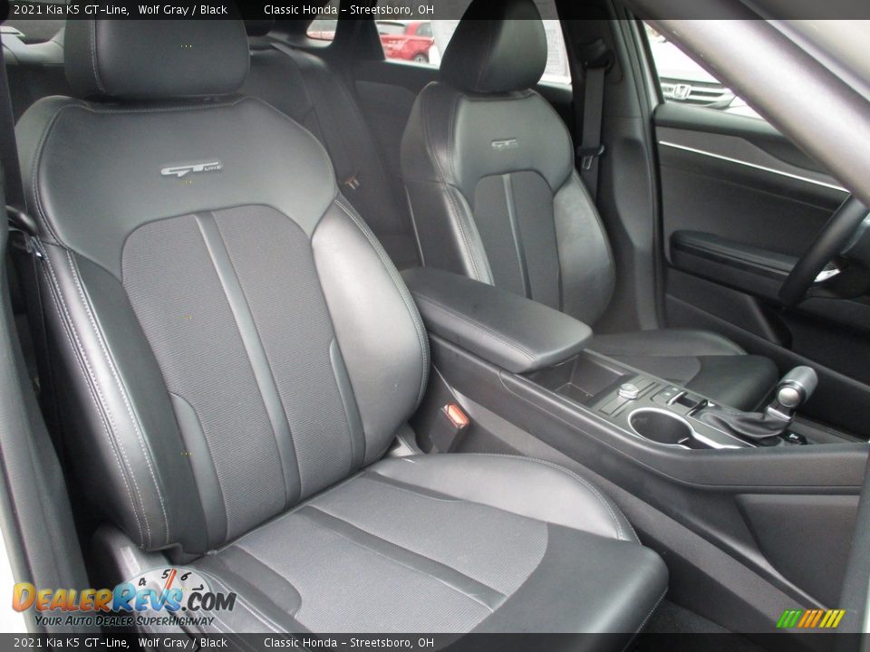 Black Interior - 2021 Kia K5 GT-Line Photo #19