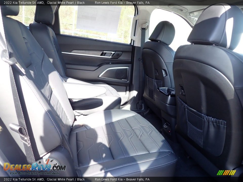 2022 Kia Telluride SX AWD Glacial White Pearl / Black Photo #11