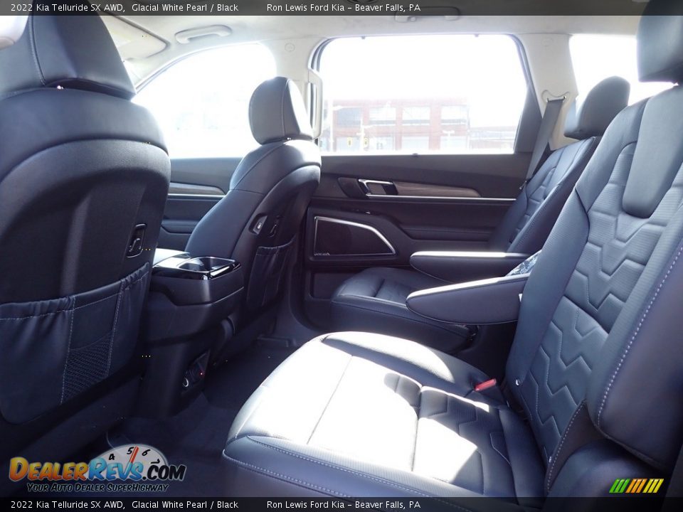 2022 Kia Telluride SX AWD Glacial White Pearl / Black Photo #12