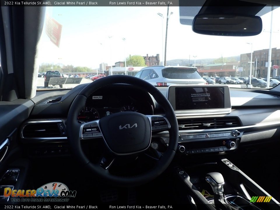 2022 Kia Telluride SX AWD Glacial White Pearl / Black Photo #13