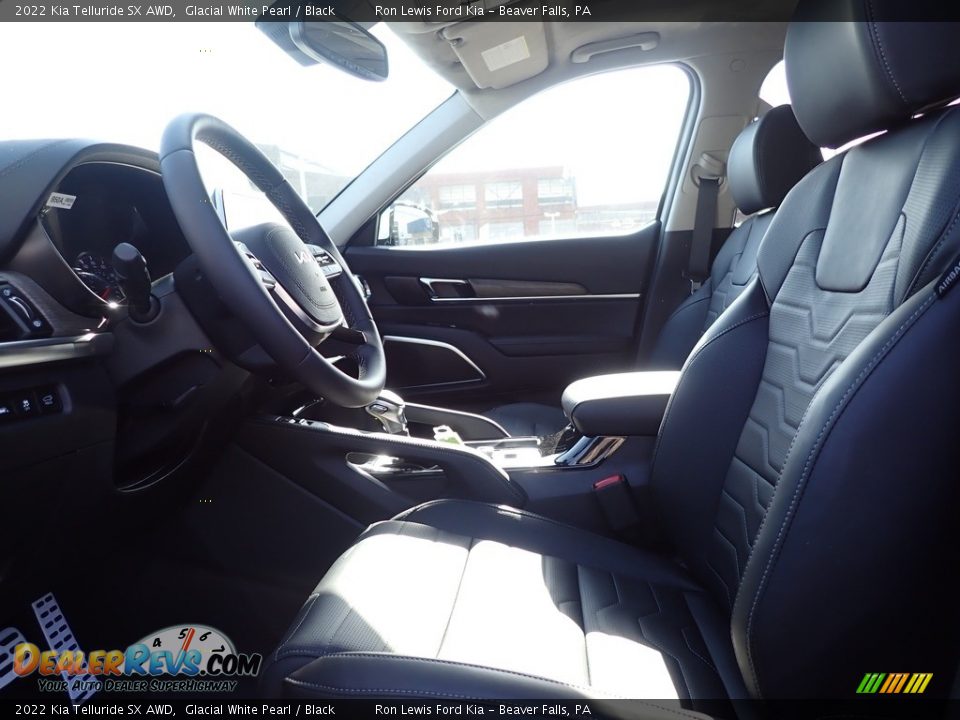2022 Kia Telluride SX AWD Glacial White Pearl / Black Photo #14