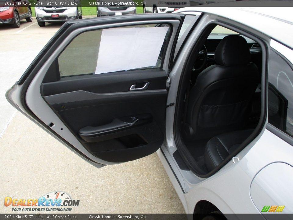 2021 Kia K5 GT-Line Wolf Gray / Black Photo #24