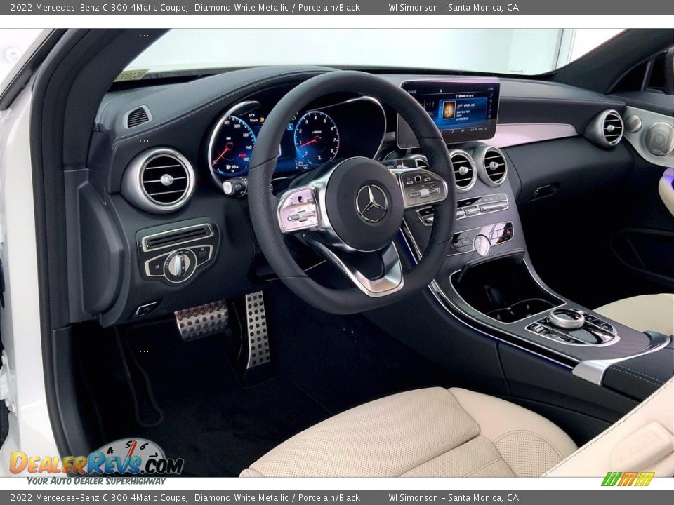 Dashboard of 2022 Mercedes-Benz C 300 4Matic Coupe Photo #4