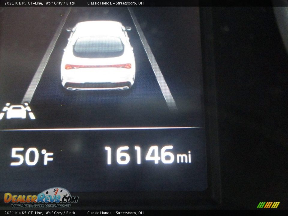 2021 Kia K5 GT-Line Wolf Gray / Black Photo #33