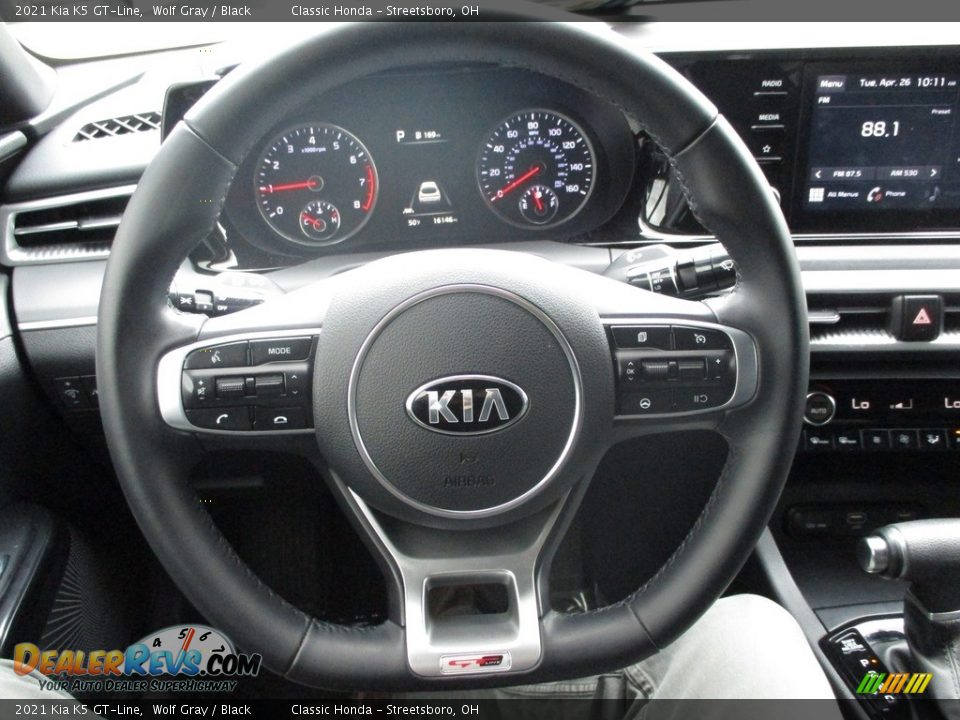 2021 Kia K5 GT-Line Steering Wheel Photo #34
