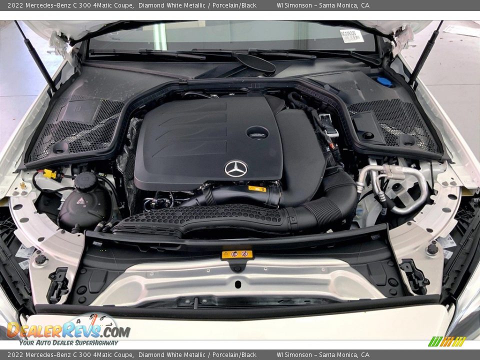 2022 Mercedes-Benz C 300 4Matic Coupe 2.0 Liter Turbocharged DOHC 16-Valve VVT 4 Cylinder Engine Photo #9