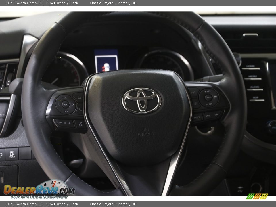 2019 Toyota Camry SE Super White / Black Photo #7