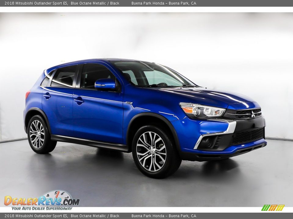 Blue Octane Metallic 2018 Mitsubishi Outlander Sport ES Photo #2