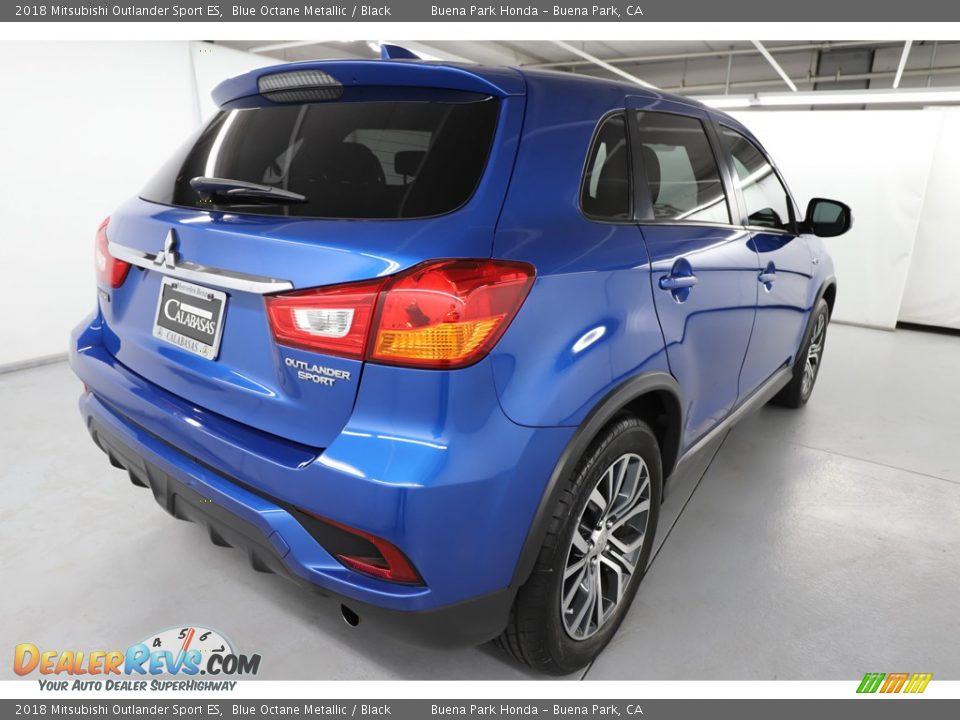 2018 Mitsubishi Outlander Sport ES Blue Octane Metallic / Black Photo #5