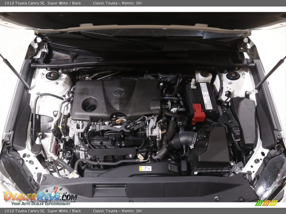 2019 Toyota Camry SE Super White / Black Photo #16