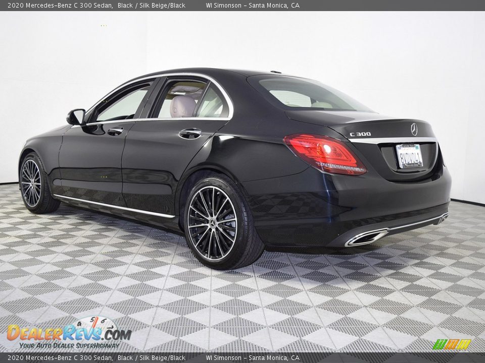 2020 Mercedes-Benz C 300 Sedan Black / Silk Beige/Black Photo #4