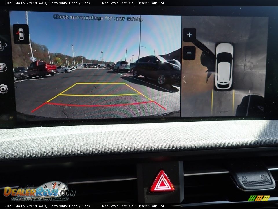 2022 Kia EV6 Wind AWD Snow White Pearl / Black Photo #18