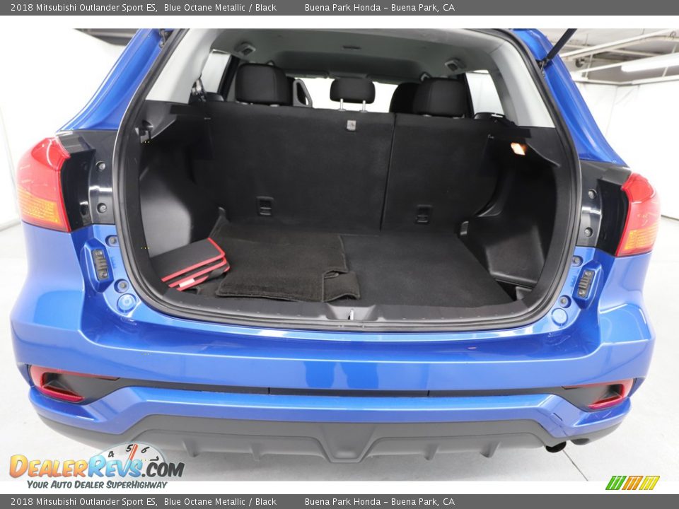 2018 Mitsubishi Outlander Sport ES Blue Octane Metallic / Black Photo #8