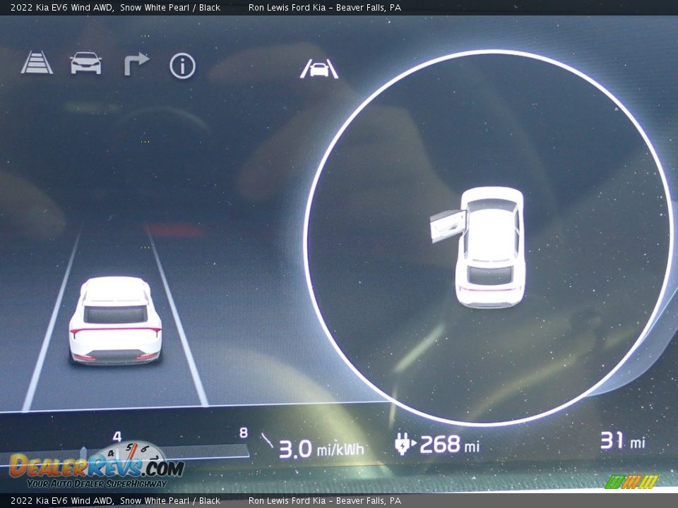 2022 Kia EV6 Wind AWD Snow White Pearl / Black Photo #19