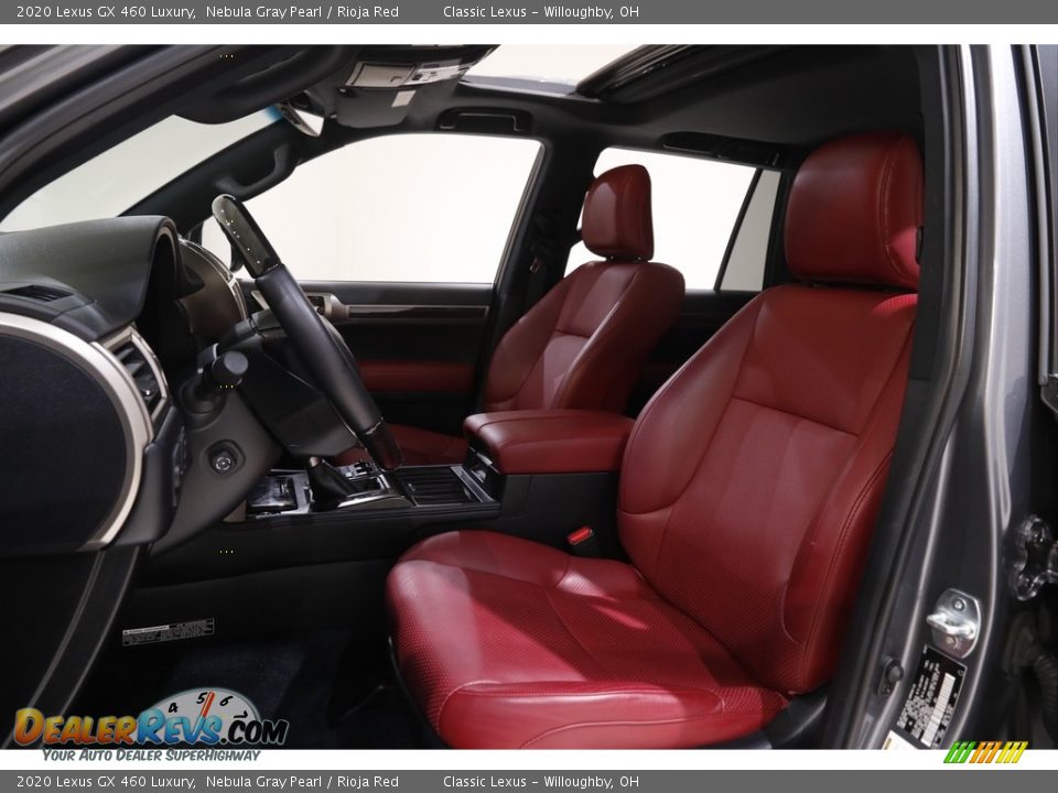 2020 Lexus GX 460 Luxury Nebula Gray Pearl / Rioja Red Photo #5