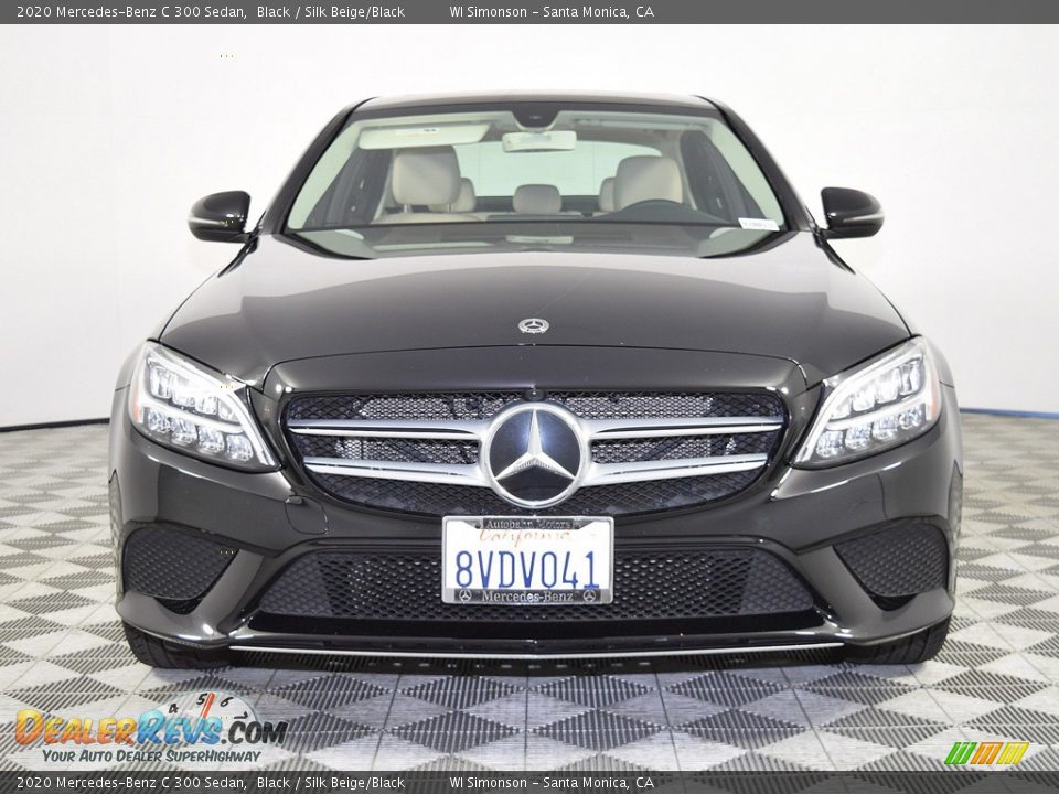 2020 Mercedes-Benz C 300 Sedan Black / Silk Beige/Black Photo #7