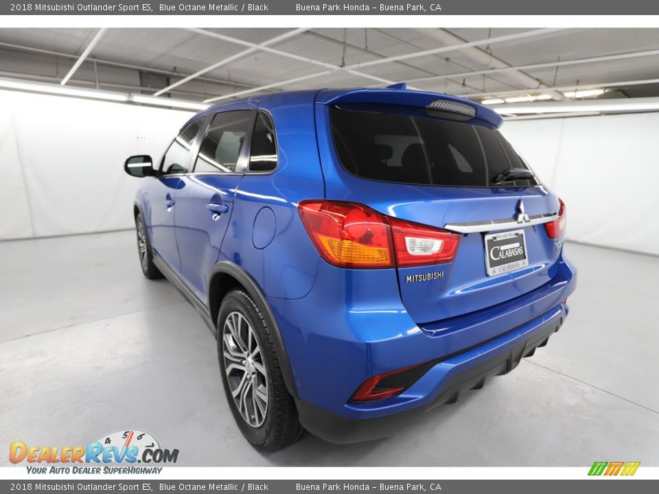 2018 Mitsubishi Outlander Sport ES Blue Octane Metallic / Black Photo #13