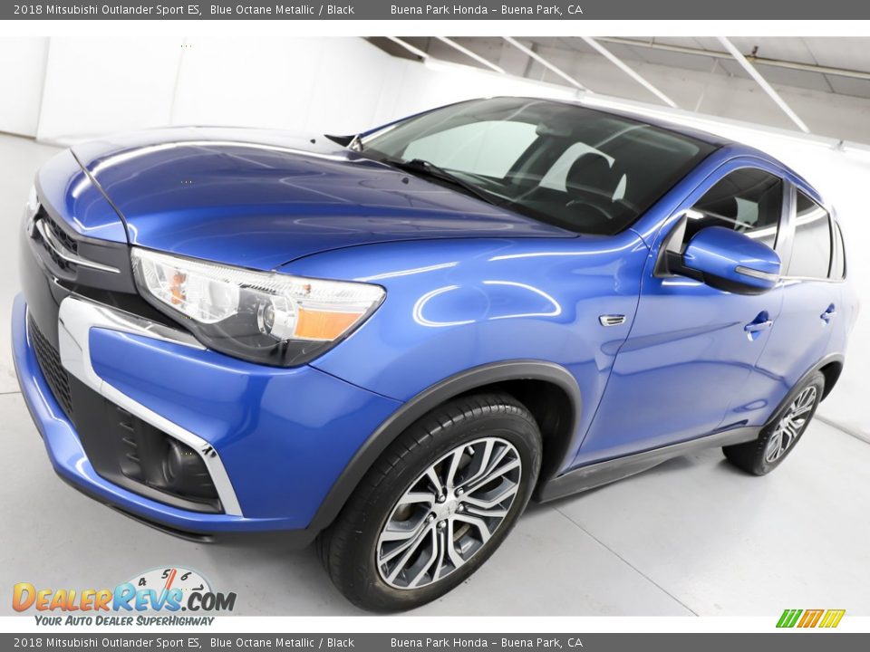 Blue Octane Metallic 2018 Mitsubishi Outlander Sport ES Photo #14