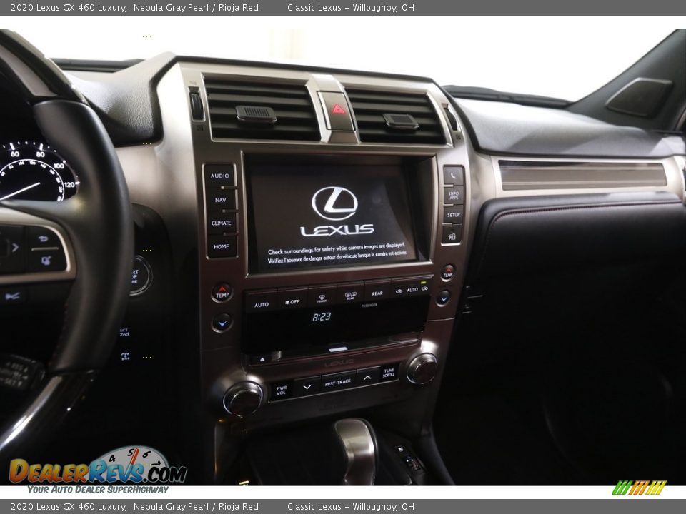 2020 Lexus GX 460 Luxury Nebula Gray Pearl / Rioja Red Photo #9