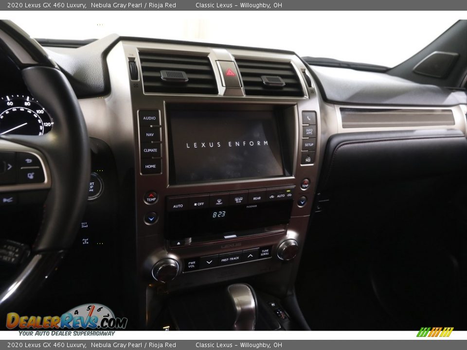 2020 Lexus GX 460 Luxury Nebula Gray Pearl / Rioja Red Photo #10