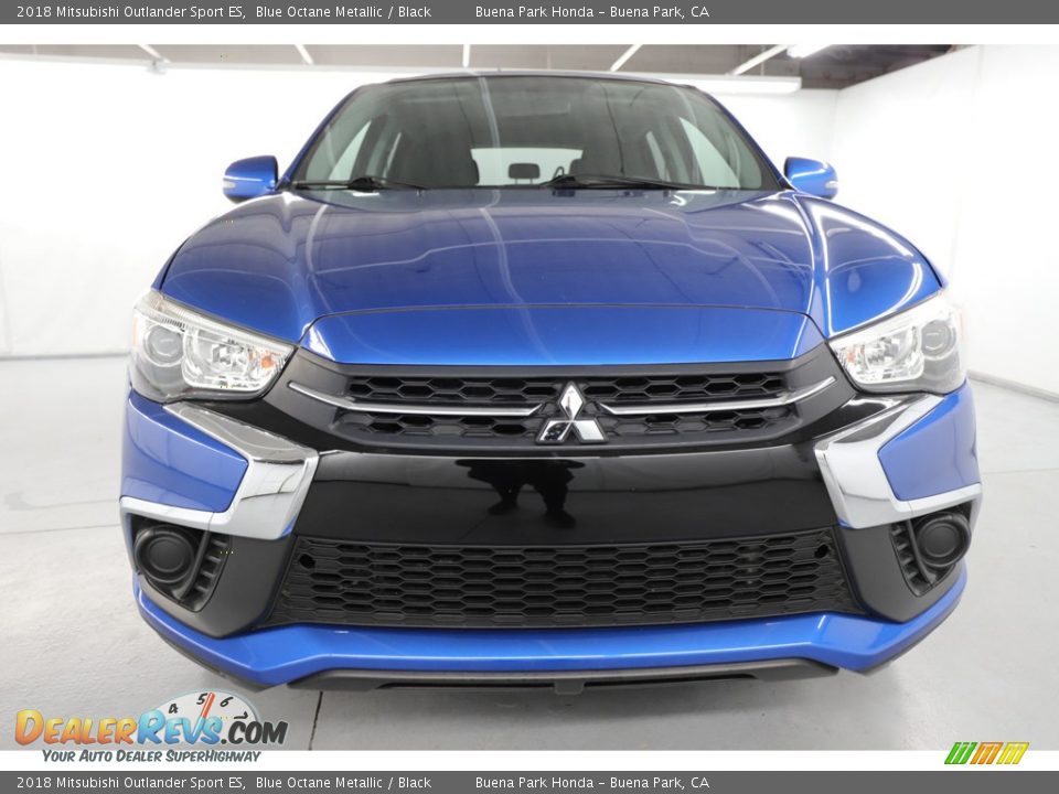 2018 Mitsubishi Outlander Sport ES Blue Octane Metallic / Black Photo #16