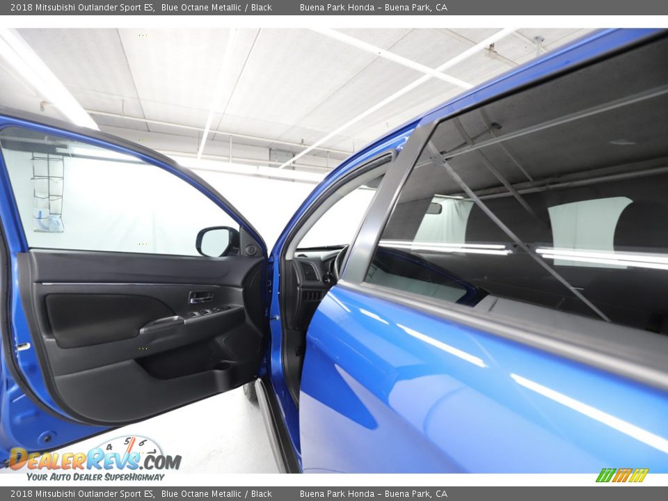 2018 Mitsubishi Outlander Sport ES Blue Octane Metallic / Black Photo #20